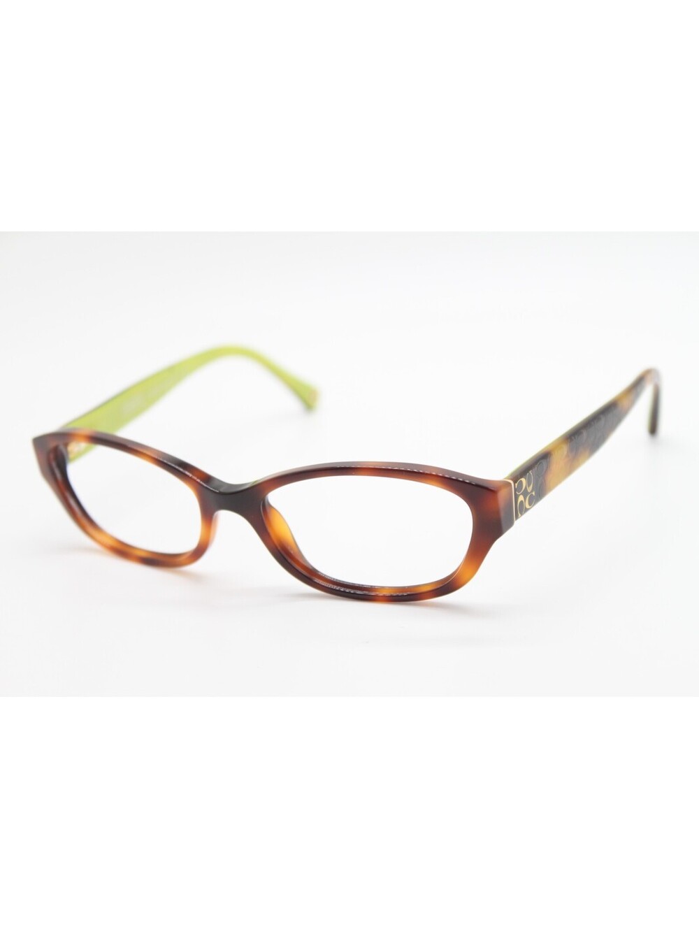 NEW COACH HC 6002 CECILIA 5052 TORTOISE GREEN AUTHENTIC EYEGLASSES 51-16